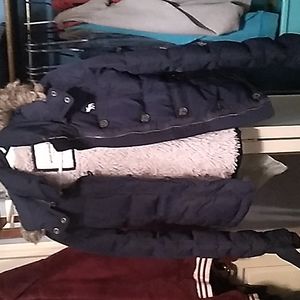 Blue, warm, very cute coat